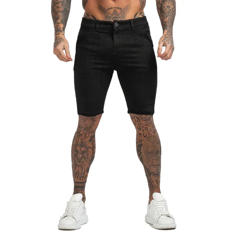 Mens Black Chino Shorts