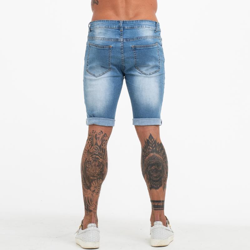 Ripped shorts denim (Light blue, grey, black, dark blue, white & white ripped) CIRCUS STORE