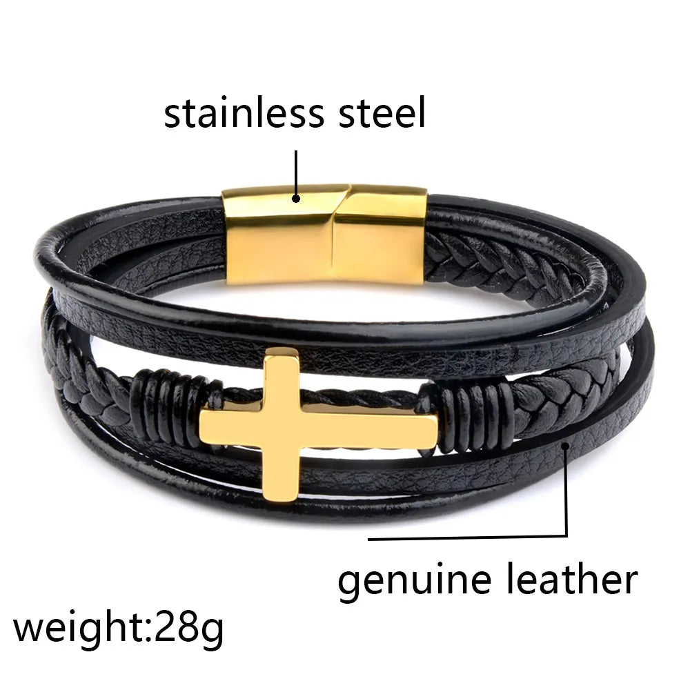 Cross Bracelets Men