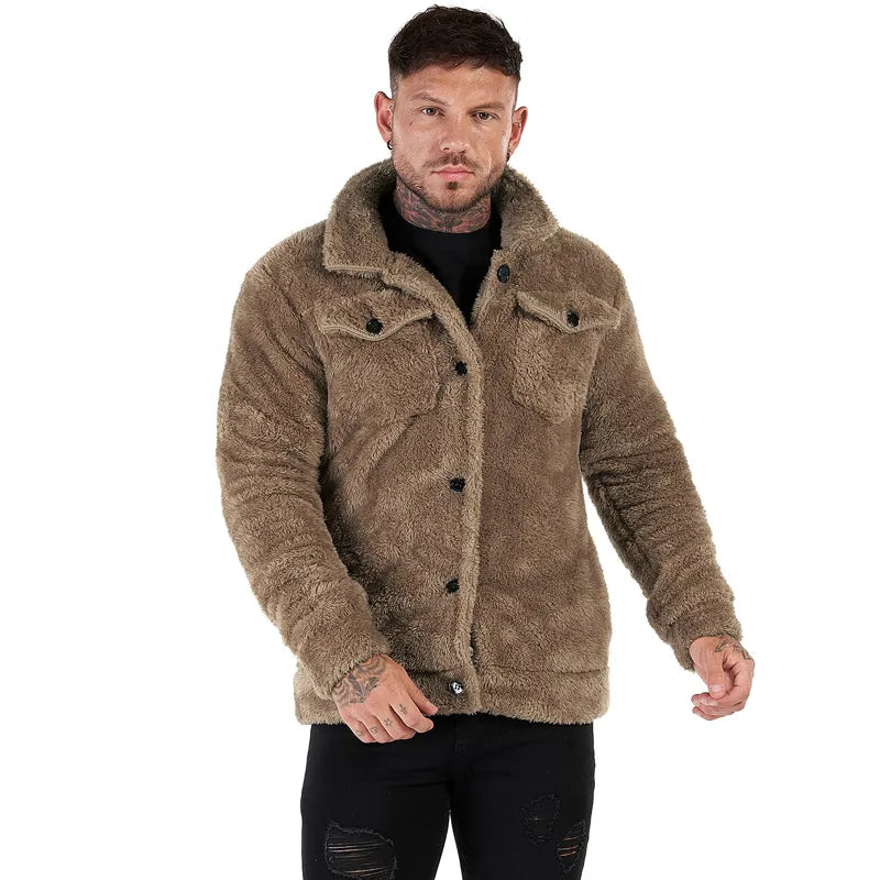 Men Coat Cardigan Male. Several colors in stock