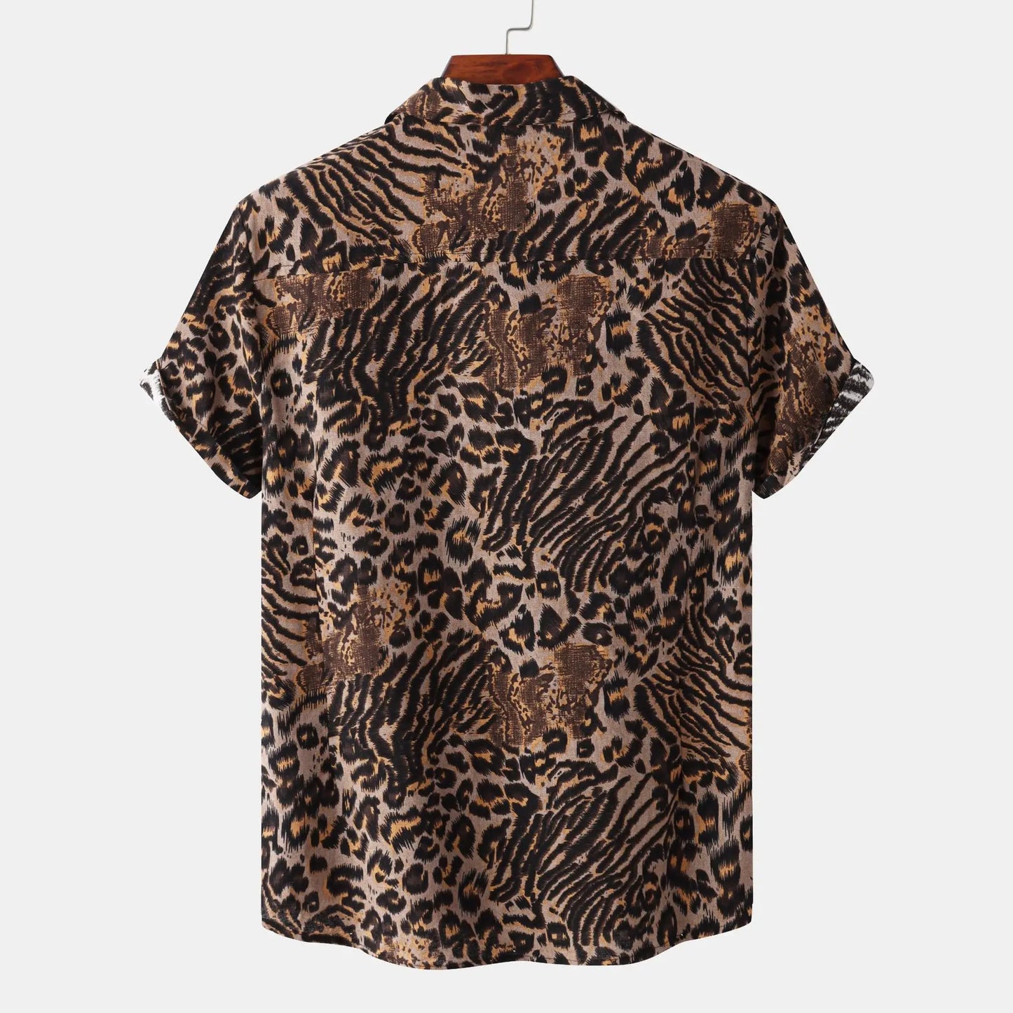 Mens Leopard Print Shirts