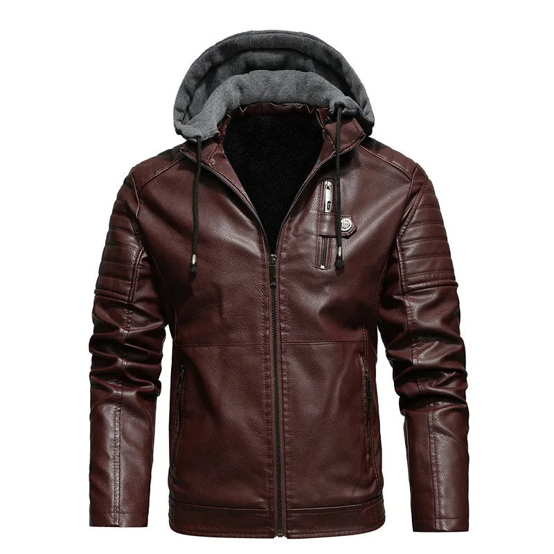 Winter Men's Leather Jacket