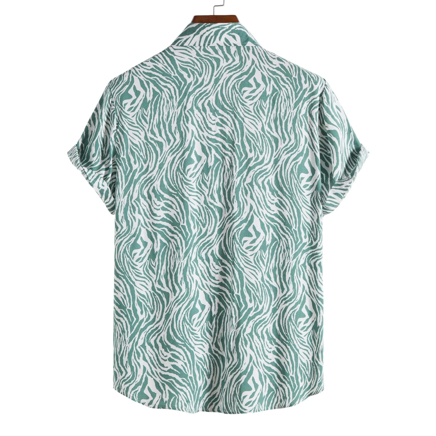 Green Leopard summer shirt