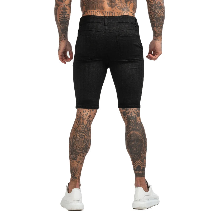 Mens Black Chino Shorts