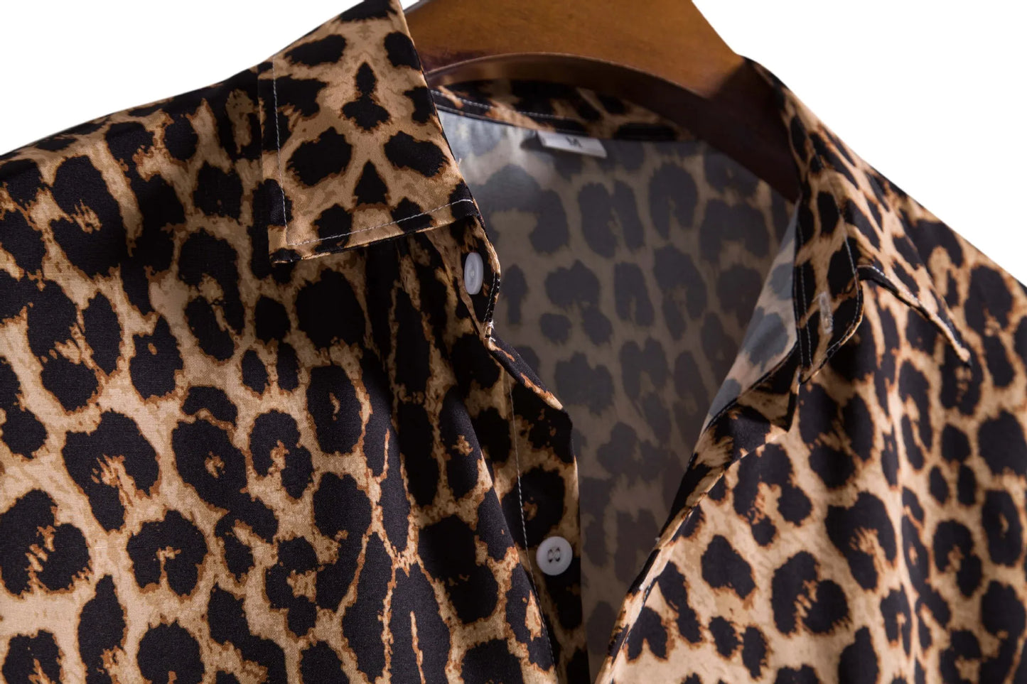 Leopard Print Short Sleeve