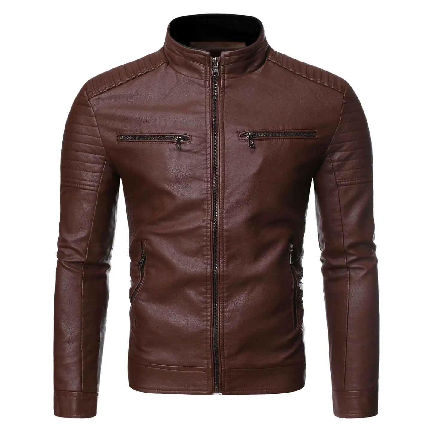 Men's Jacket, Thin Standing Neck,