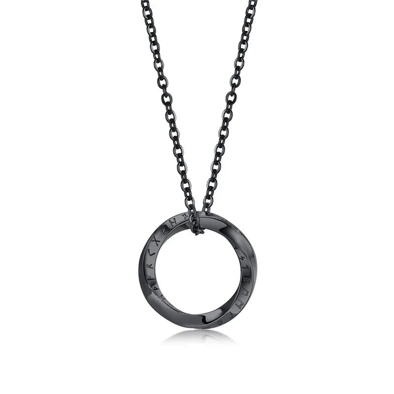 Round Pendant Necklaces for Men