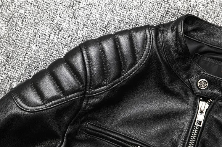 Black Leather Jacket Men