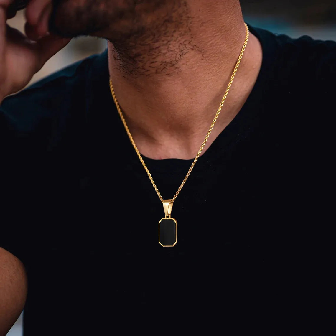 Geometric Square Necklaces