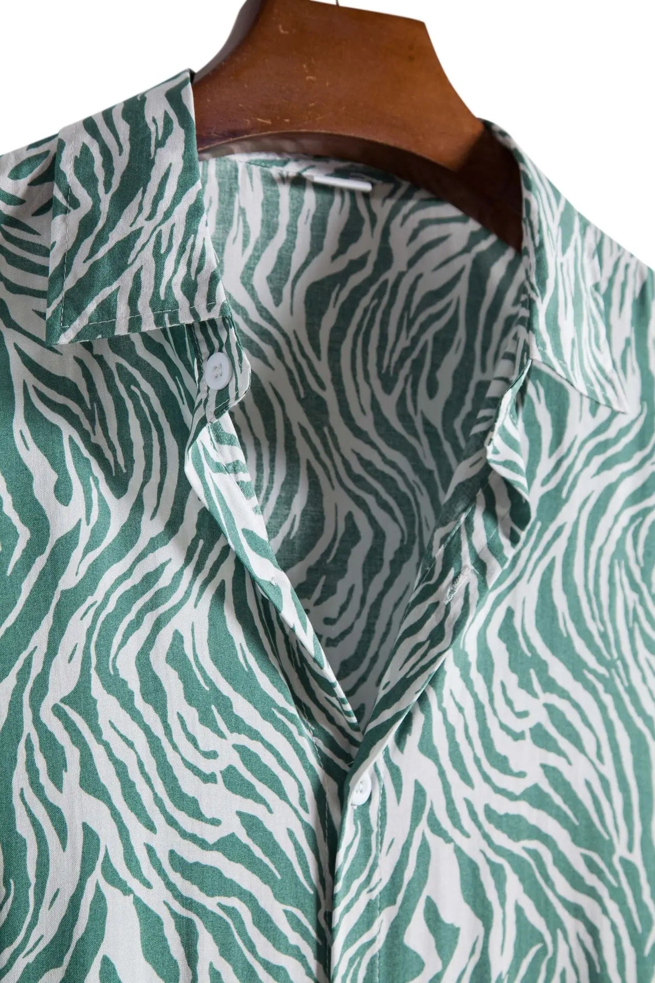 Green Leopard summer shirt