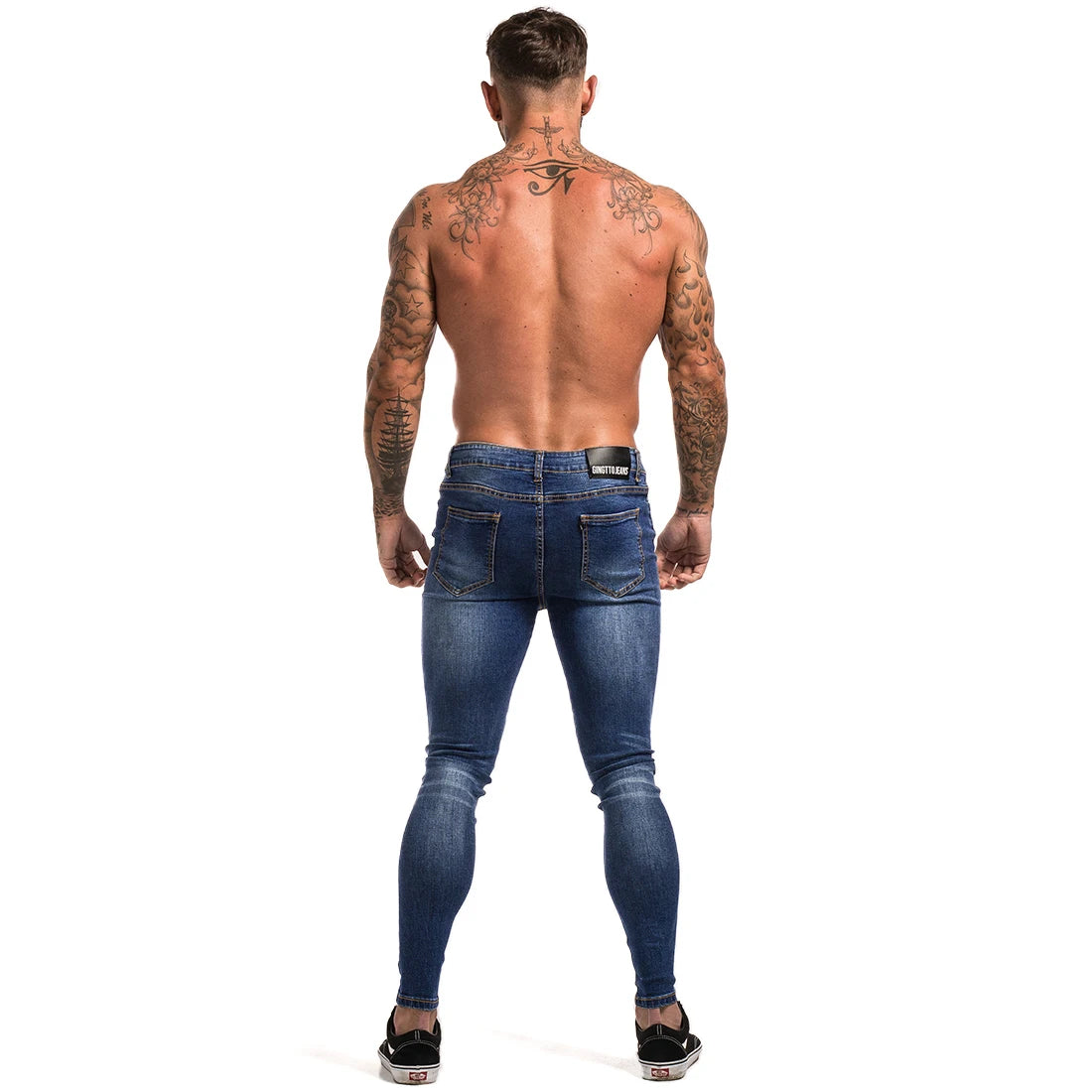 Skinny blue Jeans For Men