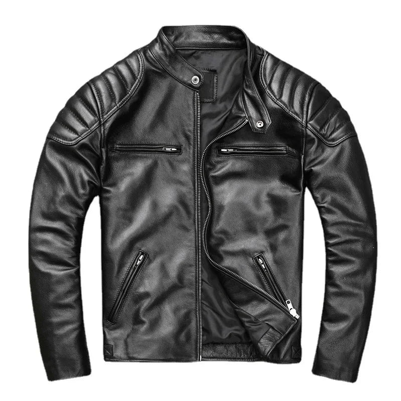 Black Leather Jacket Men