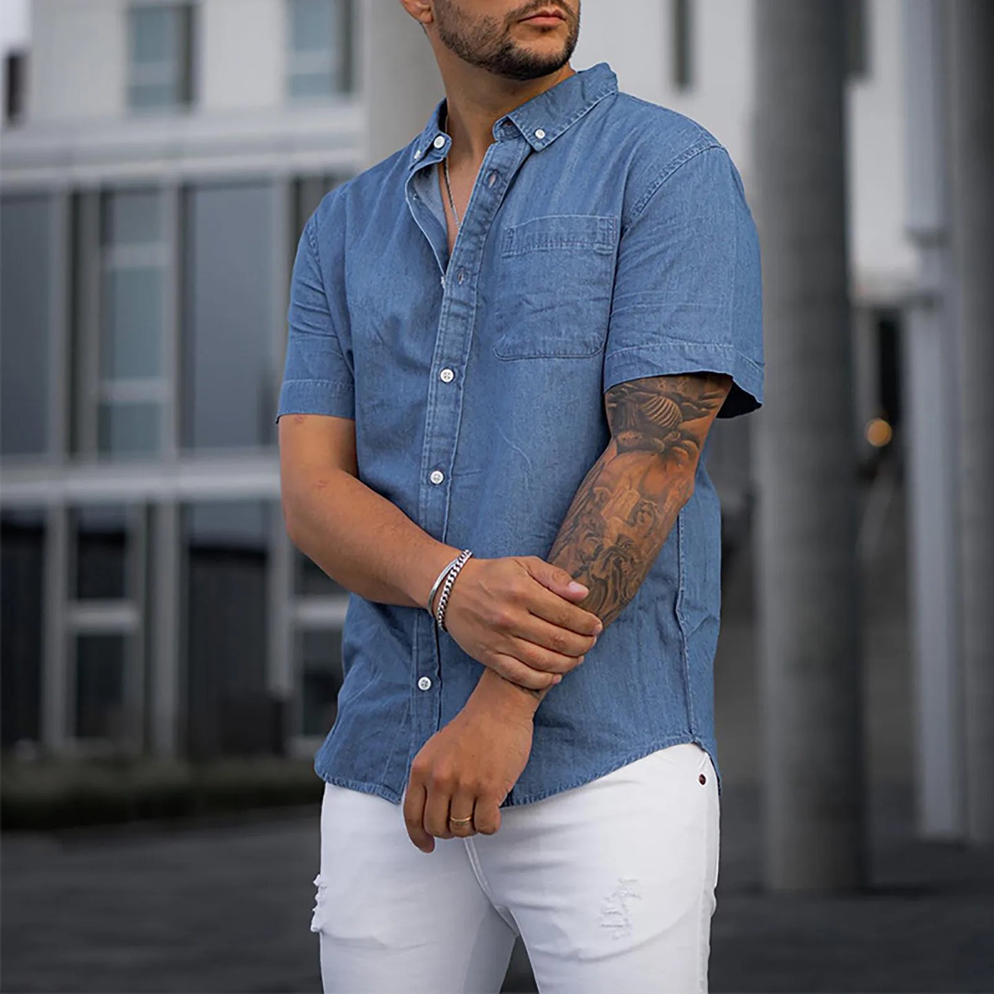 Short Sleeve Loose Shirts