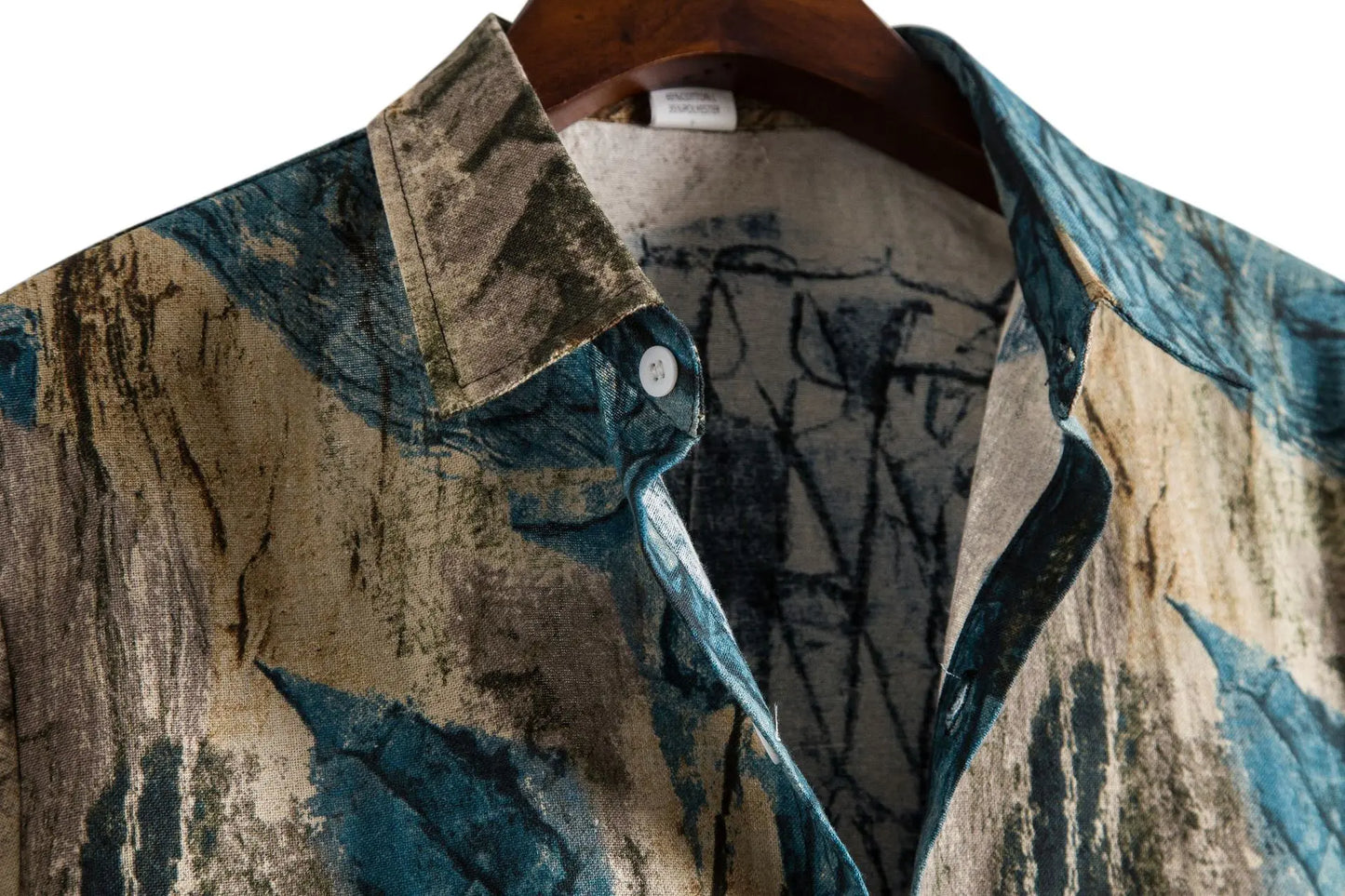 Mens Vintage Floral Shirt