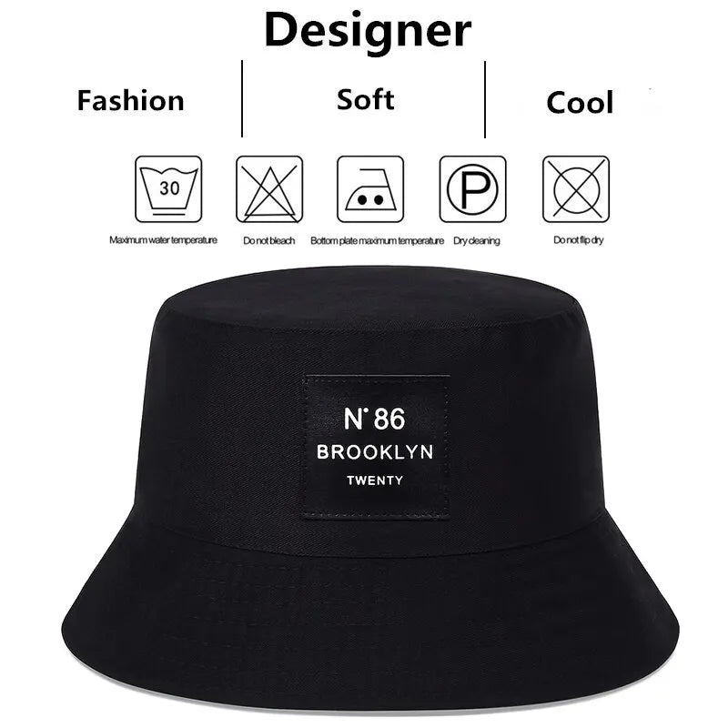 N86 Leather Bucket Hats