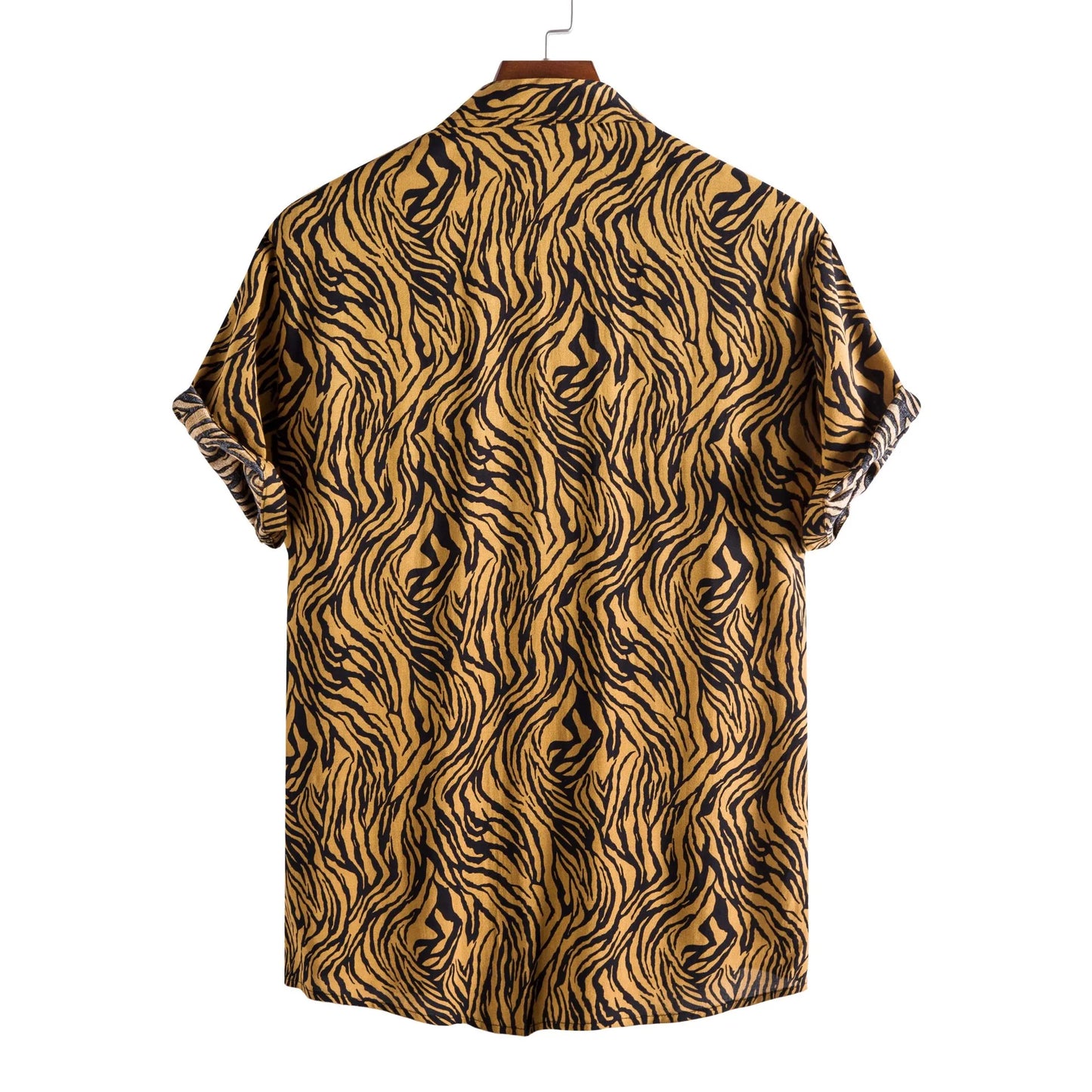 Yellow Leopard Summer Shirt