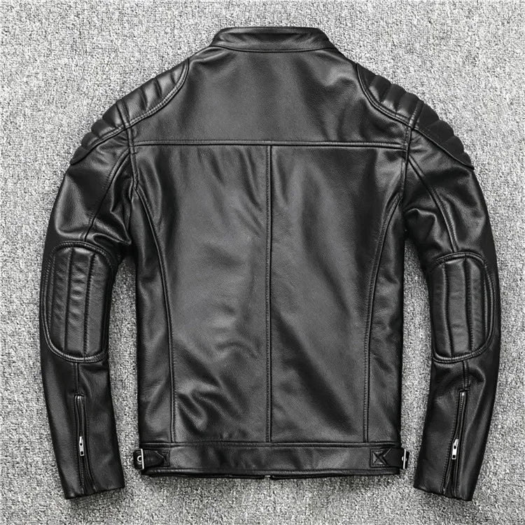 Black Leather Jacket Men