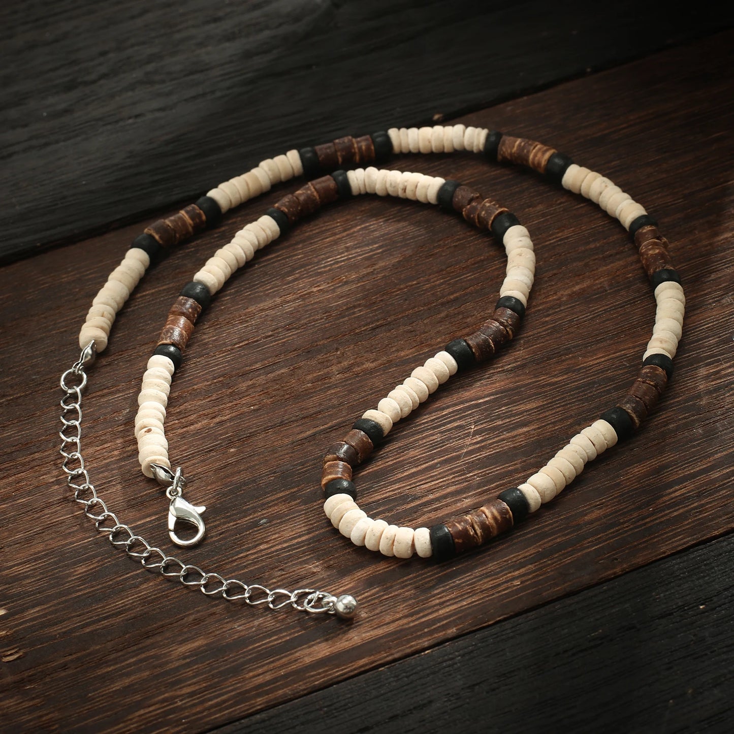 Vintage Small WoodNecklaces for Men