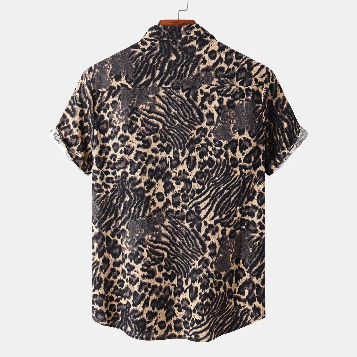 Mens Leopard Print Shirts