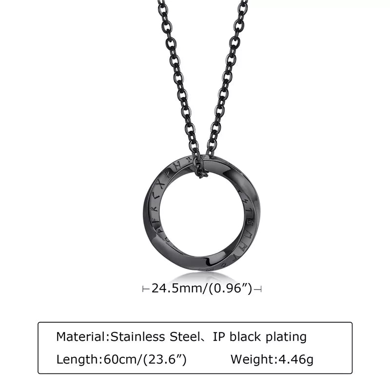 Round Pendant Necklaces for Men