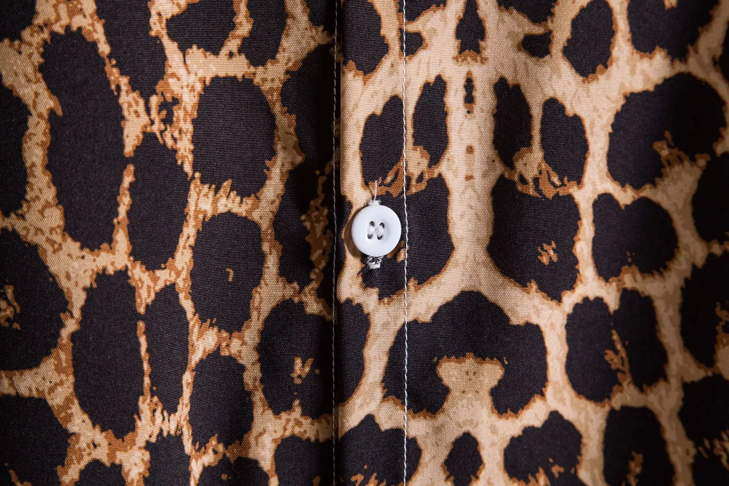 Leopard Print Short Sleeve