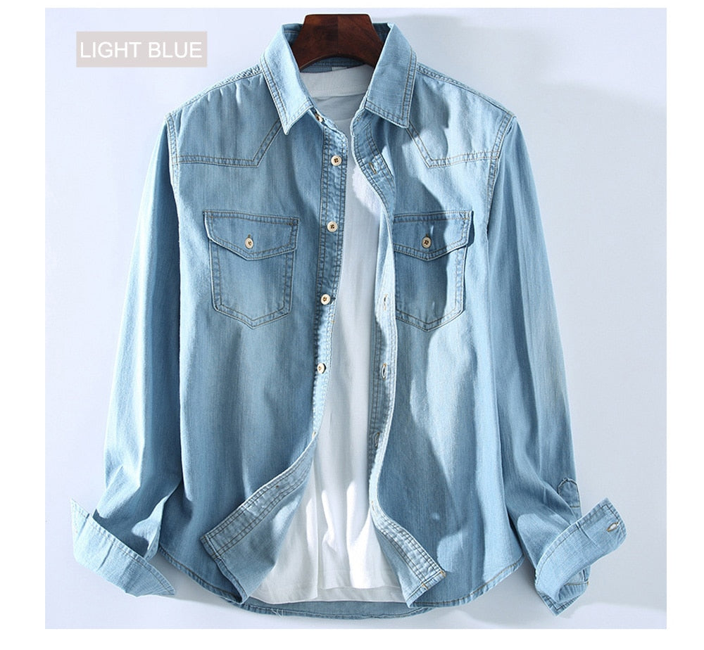 Denim shirts, long sleeve. Several colors CIRCUS STORE