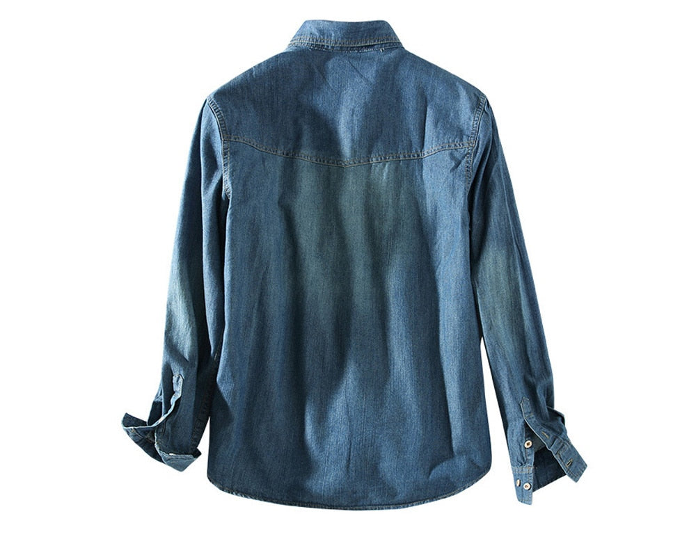 Denim shirts, long sleeve. Several colors CIRCUS STORE