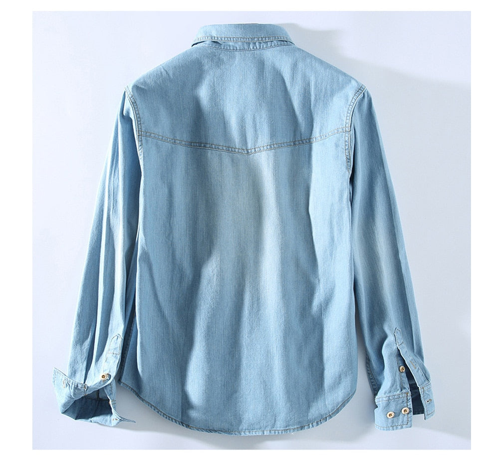 Denim shirts, long sleeve. Several colors CIRCUS STORE