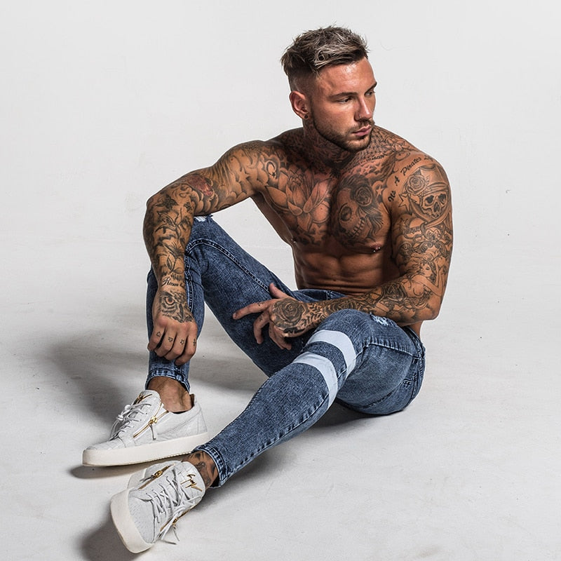 Ripped Skinny Jeans for men CIRCUS STORE